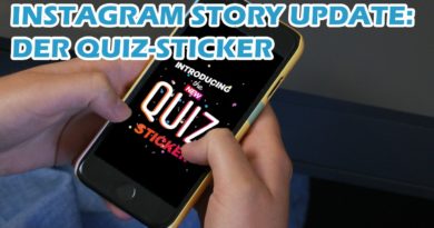 Instagram Story Update: der Quiz Sticker